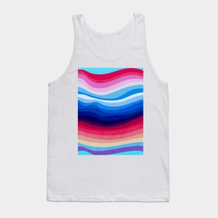 Melted Rainbow Tank Top